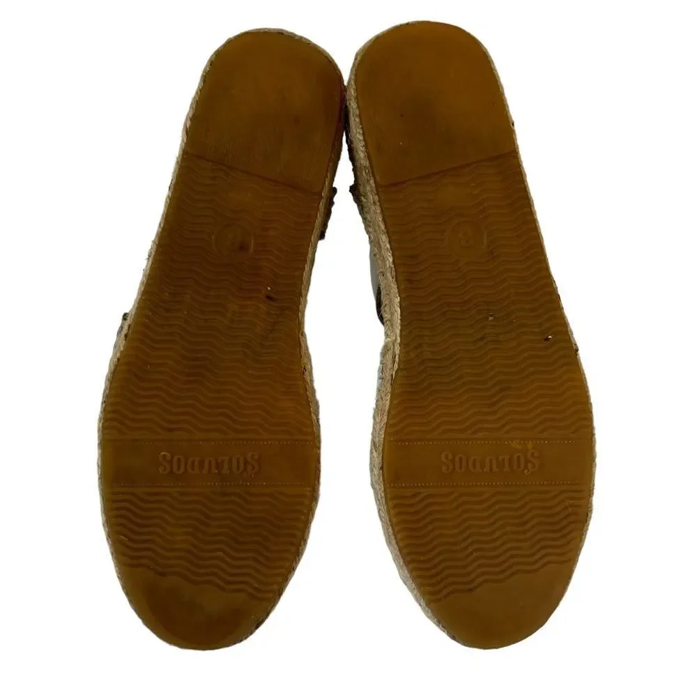 Soludos White Espadrille Sandals